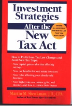 Investment Strategies After the New Tax Act