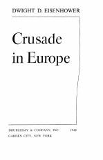 CRUSADE IN EUROPE