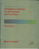 Introductory Statistics for Management and Economics(Third Edition)