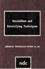 EMULSIFIERS AND EMULSIFYING TECHNIQUES