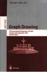 Lecture Notes in Computer Science 2912 Graph Drawing