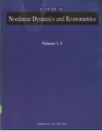 Studies in Nonlinear Dynamics and Econometrics (Volumes1-3)