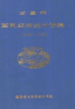 宜昌市国民经济统计资料  1988-1989