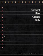 National Fire Codes 1985 Volume 1