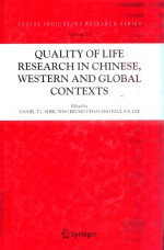 Quality-Of-Life Research in Chinese Western and Global Contexts