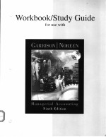 Workbook/Study Guide for use with MANAGERIAL ACCOUNTING