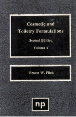 COSMETIC AND TOILETRY FORMULATIONS Second Edition Volume 4