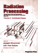 RADIATION PROCESSING VOLUME II:Contributed Papers