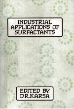 Special Publication No.59 Industrial Applications of Surfactants