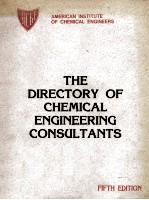 The Directory of CHEMICAL ENGINEERING CONSULTANTS Fifth Edition