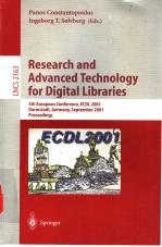 Research and Advanced for Digital Libraries