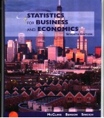 STATISTICS FOR BUSINESS AND ECONOMICS