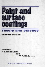 PAINT AND SURFACE COATINGS Theory and Practice Second Edition