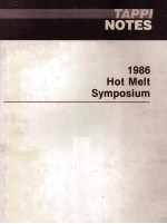 1986 Hot Melt Symposium