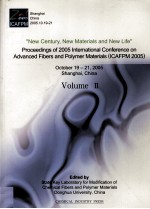 Proceedings of 2005 International Conference on Advanced Fibers and Polymer Materials (ICAFPM2005) V