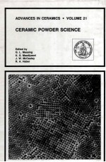 ADVANCES IN CERAMICS · VOLUME 21 CERAMIC POWDER SCIENCE