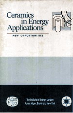 Ceramics in Energy Applications New Opportunities