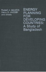 ENERGY PLANNING FOR DEVELOPING A Study of Bangladesh