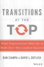 Transitions at the Top:What Organizations Must Do to Make Sure New LEaders Succeed