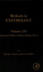 methods in enzymology volume 554 hydrogen sulfide in redox biology part a