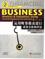 BUSINESS Analysis Valuation:Using Financial Statements