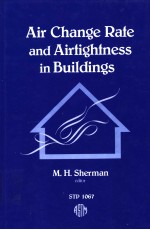 Air Change Rate and Airfighfness in Buildings