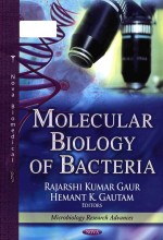 Molecular biology of bacteria