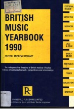 BRITISH MUSIC YEARBOOK 1990  SIXTEENTH EDITION