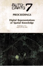 AUTOCAATO 7 PROCEEDINGS Digital Representations of Spatial Knowledge