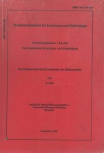 Hochtemperatur-Bruchmechanik von Siliziumnitrid