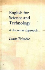 ENGLISH FOR SCIENCE AND TECHNOLOGY