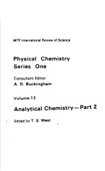 VOLUME 13 ANALYTICAL CHEMISTRY-PART 2