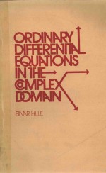 ORDINARY DIFFERENTIAL EQUATIONS IN THE COMPLEX DOMAIN