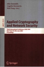 Lecture Notes in Computer Science 3531 Applied Cryptography and Network Security Third International