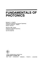 FUNDAMENTALS OF PHOTONICS