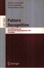 Lecture Notes in Computer Science 3663 Pattern Recognition 27th DAGM Symposium Vienna