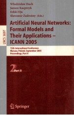 Lecture Notes in Computer Science 3697 Artificial Neural Networks:Formal Models and Their Applicatio