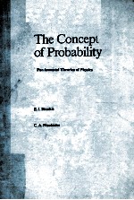 THE CONCEPT OF PROBABILITY