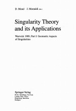 SINGULARITY THEORY AND ITS APPLICATIONS