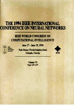 THE 1994 IEEE INTERNATIONAL CONFERENCE ON NEURAL NETWORKS IEEE WORLD CONGRESS ON COMPUTATIONAL INTEL