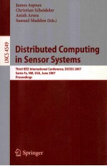 Lecture Notes in Computer Science 4549 Distributed Computing in Sensor Systems Third IEEE Internatio