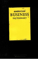 AMERICAN BUSINESS DICTIONARY