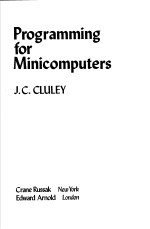 Programming for Minicomputers