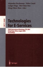 Lecture Notes in Computer Science 2444 Technologies for E-Services Third International Workshop