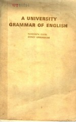 A UNIVERSITY GRAMMAR OF ENGLISH