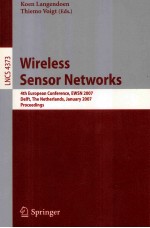 Lecture Notes in Computer Science 4373 Wireless Sensor Networks 4th European Conference