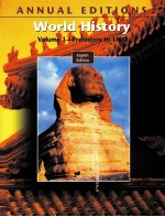 WORLD HISTORY VOLUME 1 PREHISTORY TO 1500