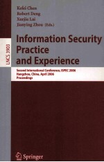 Lecture Notes in Computer Science 3903 Information Security Practice and Experience Second Internati