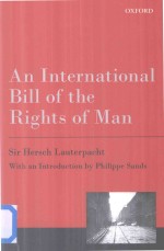 An International Bill of the Rights of Man