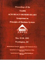 Proceedings of the Twelfth ACM SIGACT-SIGMOD-SIGART Symposium on Principles of Database Systems